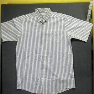L.L. Bean Oxford Cloth Button up Dress Shirt Mens 16 Tall Wrinkle Resistant 1433